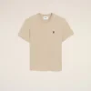 Bej Pamuklu Ami de Coeur T-Shirt