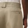 Bej Pamuklu Bol Pantolon