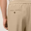Bej Yün Elastik Bel Pantolon