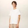 Beyaz Organik Pamuklu Ami de Coeur T-Shirt
