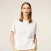 Beyaz Organik Pamuklu Ami de Coeur T-Shirt