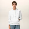 Beyaz Pamuklu Ami de Coeur Hoodie