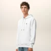 Beyaz Pamuklu Ami de Coeur Hoodie