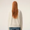 Beyaz Pamuklu Ami de Coeur Sweatshirt