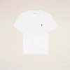 Beyaz Pamuklu Ami de Coeur T-Shirt