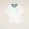 Beyaz Pamuklu Ami de Coeur T-Shirt
