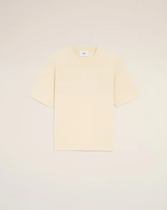 Beyaz Pamuklu Ami de Coeur T-Shirt