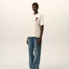 Beyaz Pamuklu Ami de Coeur T-Shirt
