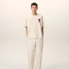 Beyaz Pamuklu Ami de Coeur T-Shirt