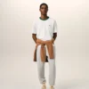 Beyaz Pamuklu Ami de Coeur T-Shirt