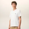 Beyaz Pamuklu Ami de Coeur T-Shirt