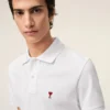 Beyaz Pamuklu Red Ami de Coeur Polo Gömlek