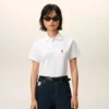 Beyaz Pamuklu Red Ami de Coeur Polo Gömlek