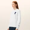 Beyaz Pamuklu Örgü Ami de Coeur Sweatshirt