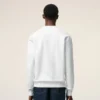 Beyaz Pamuklu Örgü Ami de Coeur Sweatshirt