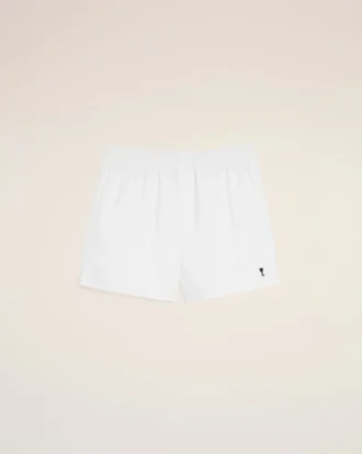 Beyaz Pamuklu Siyah Ami de Coeur Boxer