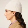 Beyaz Yün Ami de Coeur Beanie