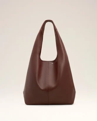 Bordo Esnek Deri Etienne Hobo Çanta