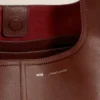 Bordo Esnek Deri Etienne Hobo Çanta