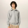 Gri Pamuklu Ami de Coeur Sweatshirt