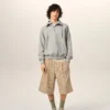 Gri Pamuklu Ami de Coeur Sweatshirt