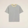 Gri Pamuklu Ami de Coeur T-Shirt