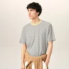 Gri Pamuklu Ami de Coeur T-Shirt