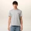 Gri Pamuklu Ami de Coeur T-Shirt