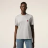 Gri Pamuklu Ami de Coeur T-Shirt