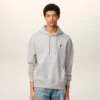 Gri Pamuklu Kontrast Ami de Coeur Hoodie