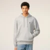 Gri Pamuklu Kontrast Ami de Coeur Hoodie