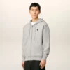 Gri Pamuklu Kontrast Ami de Coeur Hoodie