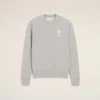 Gri Pamuklu Örgü Ami de Coeur Sweatshirt