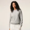 Gri Pamuklu Örgü Ami de Coeur Sweatshirt