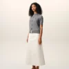 Gri Yün Kısa Kollu Ami de Coeur Cardigan