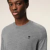 Gri Yünlü Ami de Coeur Sweater