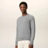 Gri Yünlü Ami de Coeur Sweater