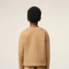 Kahverengi Pamuklu Ami de Coeur Bisiklet Yaka Sweatshirt