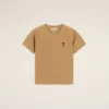 Kahverengi Pamuklu Ami de Coeur T-Shirt