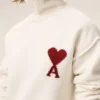 Kontrast Ami de Coeur Desenli Doğal Yün Huni Yaka Kazak