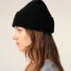 Kontrast Ami de Coeur Desenli Siyah Yün Beanie