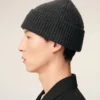 Kontrast Ami de Coeur Detaylı Gri Yün Beanie