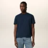 Lacivert Pamuklu Ami de Coeur T-Shirt