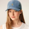 Mavi Denim Ami de Coeur Nakışlı Şapka