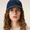 Mavi Denim Ami Paris Yan Yamalı Şapka