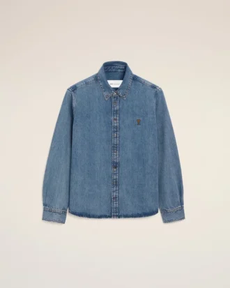 Mavi Denim Pamuklu Ami de Coeur Gömlek