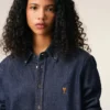 Mavi Denim Pamuklu Ami de Coeur Gömlek