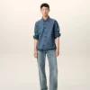 Mavi Denim Pamuklu Ami de Coeur Gömlek