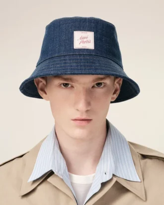 Mavi Denim Pamuklu Ami Paris Heritage Yama Şapka