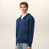 Mavi Pamuklu Ami de Coeur Fermuarlı Kapüşonlu Sweatshirt
